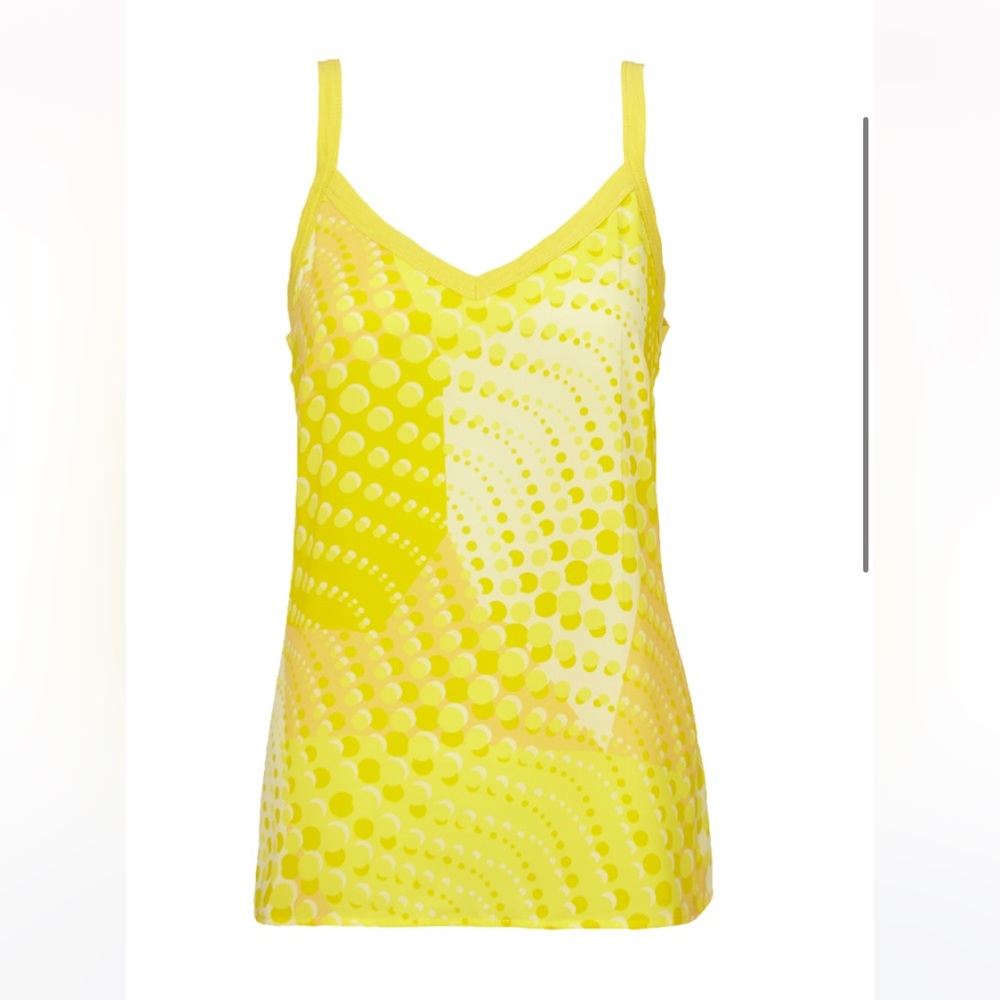 cabi NWOT Sunbeam Cami, Electric, size SMALL, Spring 23